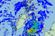 UK Braces for Two Days of Heavy Rain Ending Record Heatwave