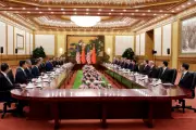 US-China Summit Photo Criticized for All-Male Delegation