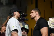Usyk vs Verhoeven LIVE: Start time, undercard, fight updates at Giza pyramids