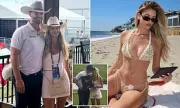 Wyndham Clark and Emily Tanner Kiss After PGA Tour Win in Texas