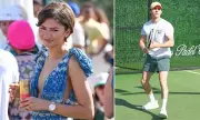 Zendaya Sparks Marriage Rumours with Wedding Ring at Tom Holland's Padel Match