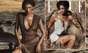 Zendaya Stuns in Low-Cut Top for Elle, Denies Marriage to Tom Holland
