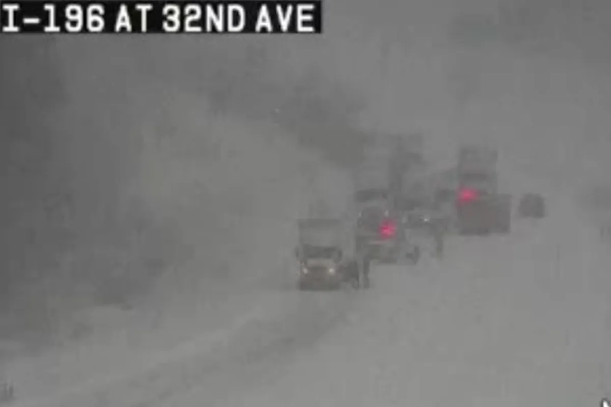 Over 100 Vehicles Involved in Michigan Snowstorm Pileup