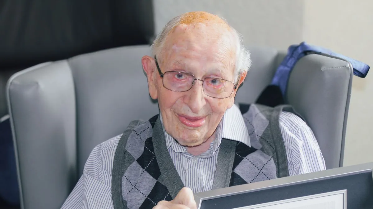 World's Oldest Man, 112, Credits Long Life to 'Just Luck'