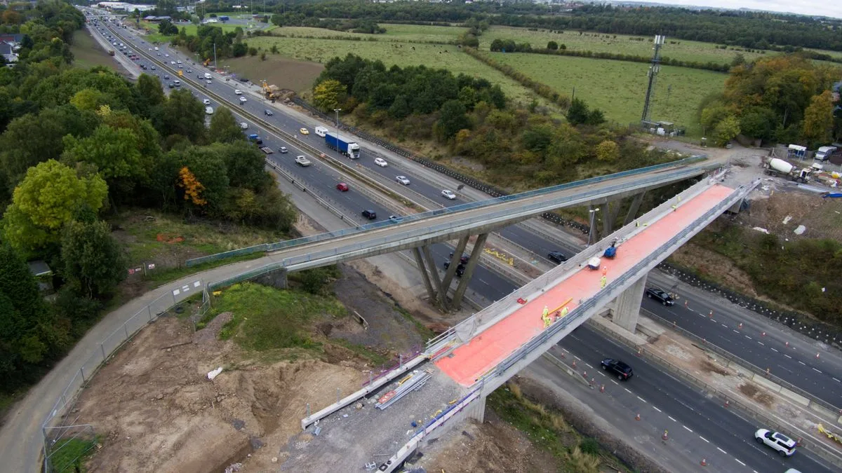 M74 Weekend Closure: Major Disruption Expected as Bridge Demolished