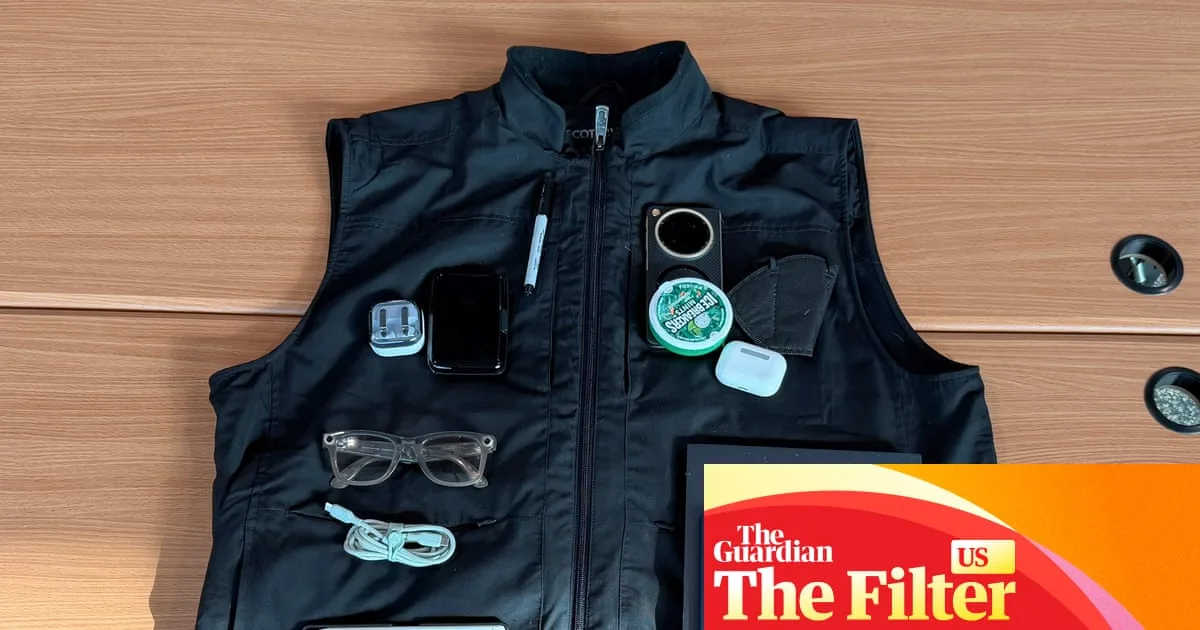 The 26-pocket vest that transformed my travel routine