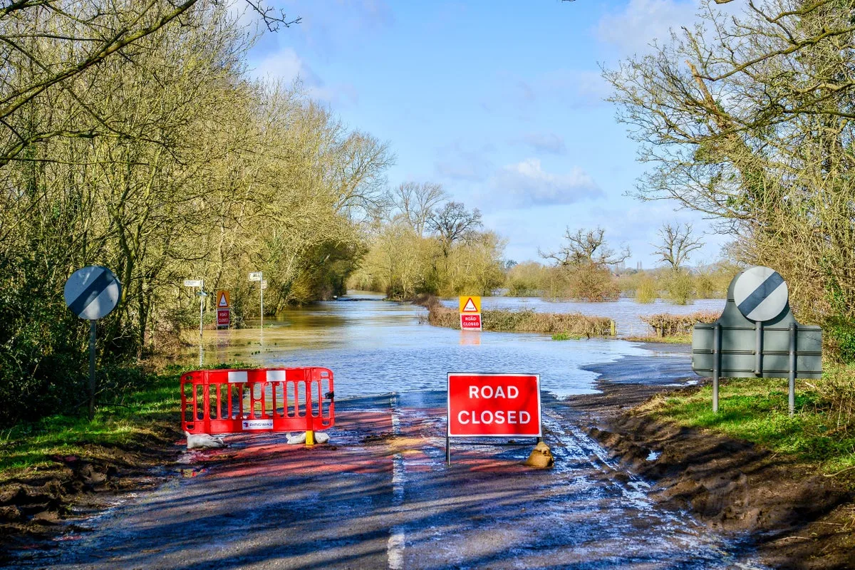 36 UK Flood Warnings Issued for Wet and Windy Weekend
