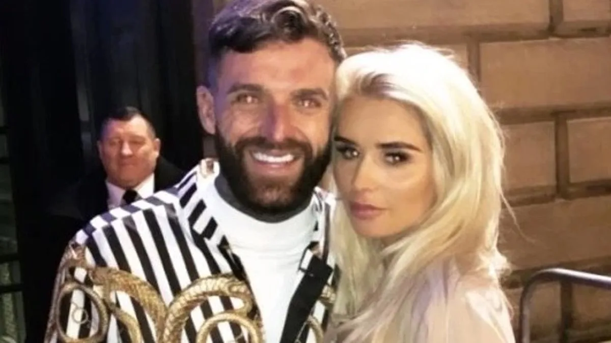 Aaron Chalmers unveils hand tattoo tribute to son after reported split