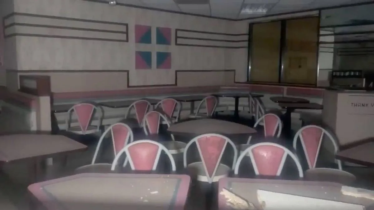 Abandoned 1980s McDonald's Discovered Frozen in Time in the US