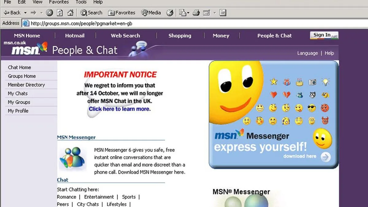 How to Access Your Old MSN Messenger Chat Logs from the 2000s
