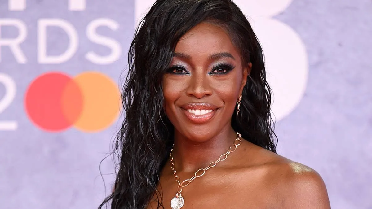 AJ Odudu Turns Heads at BRIT Awards in Pixie Corset Mini Dress