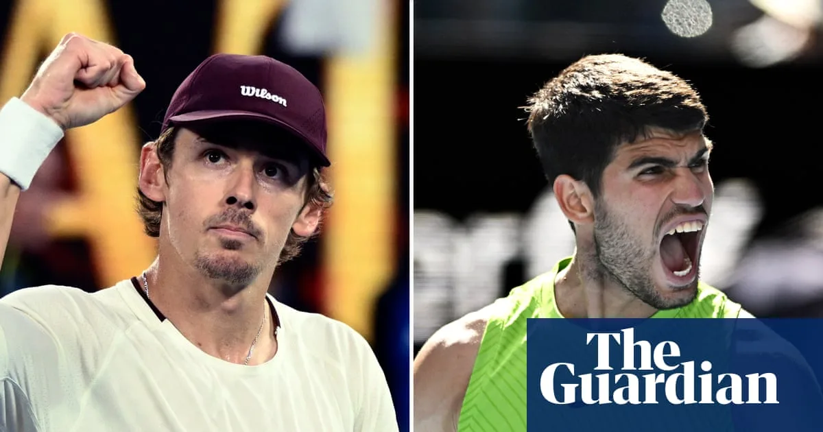 De Minaur's Serve Key to Alcaraz Upset in Australian Open Quarter-Final