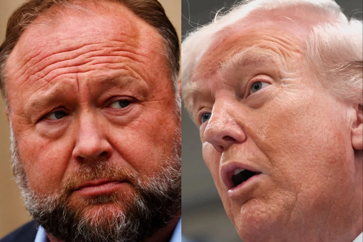 Alex Jones Joins Calls to Remove Trump Over Iran Threats