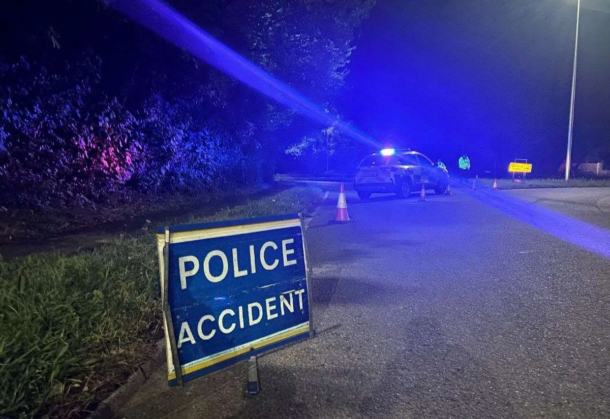 Two paramedics among five injured after car crashes into ambulance on M2 slip road