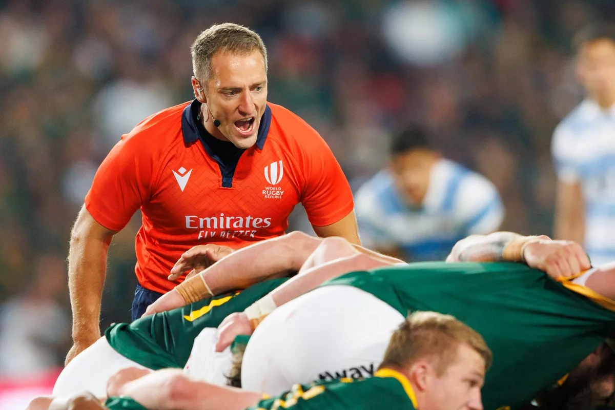 Andrew Brace to Referee France vs Italy in Six Nations