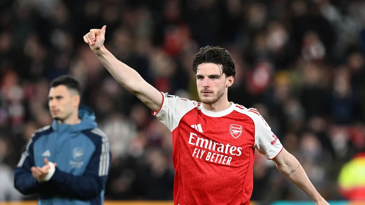 Arsenal Get Declan Rice Injury Boost For Villa Trip