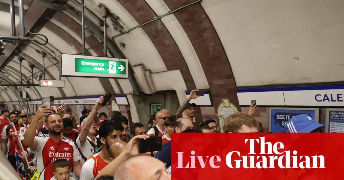 Arsenal Fans Celebrate Premier League Title with Victory Parade