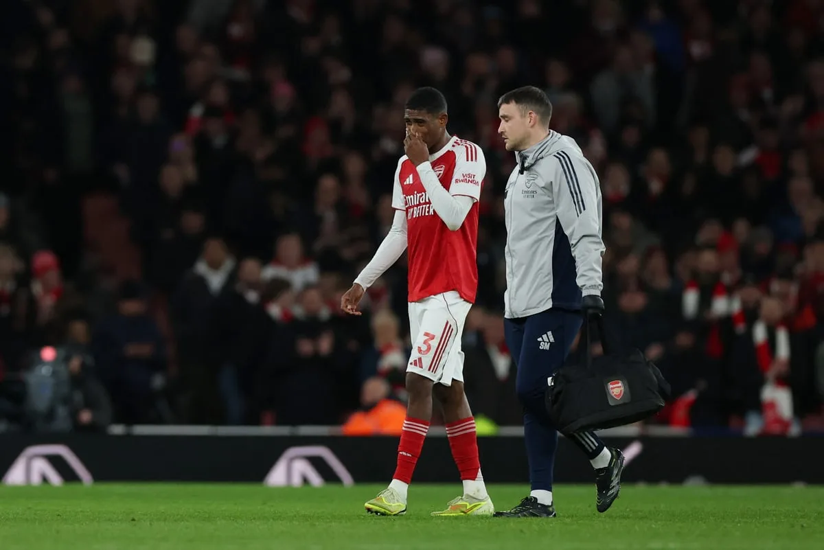 Arsenal Defender Cristhian Mosquera Latest Injury Casualty in Title Race