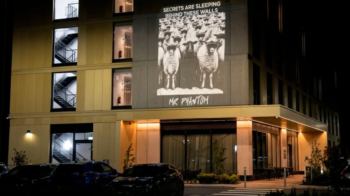 Artist Infiltrates Celebrity Traitors Hotel in Audacious Stunt