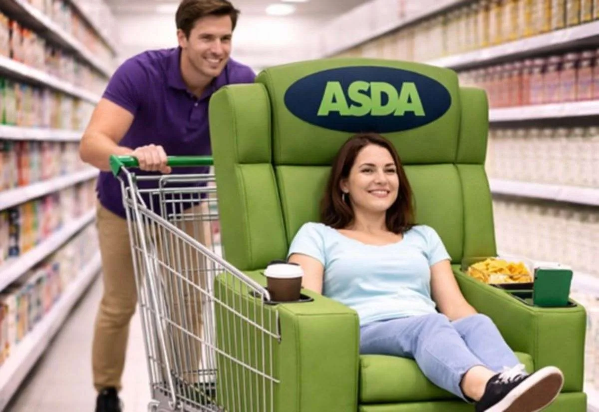 Asda Launches Adult Trolley Seats To Stop Vanishing Shoppers