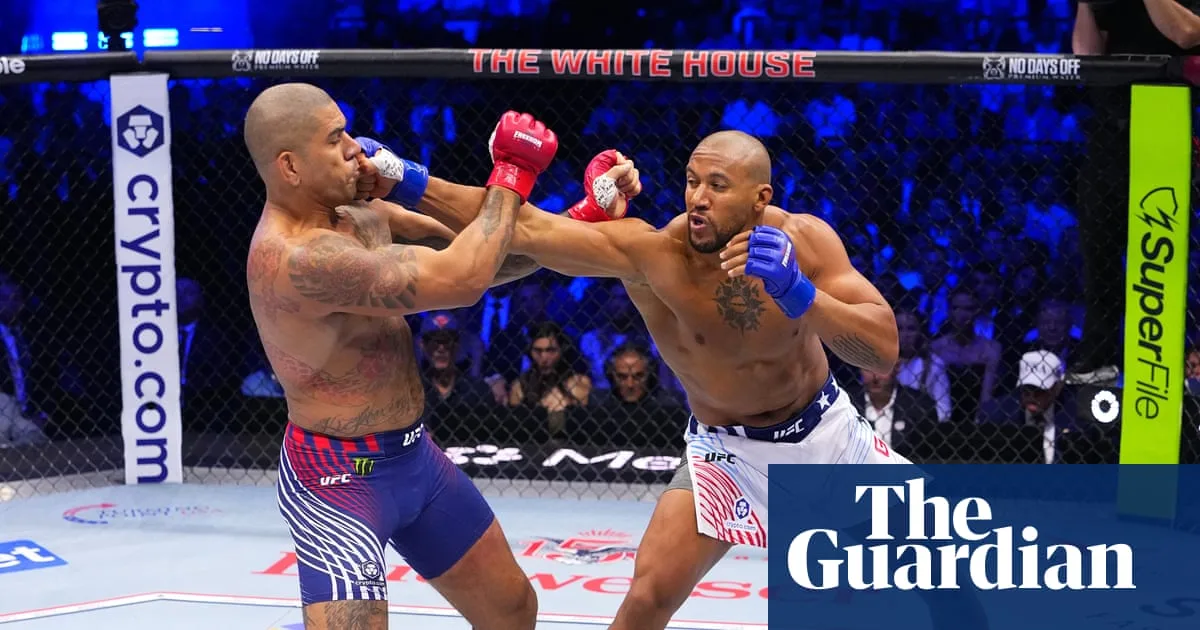 Alex Pereira Accuses Ciryl Gane of Illegal Shots in White House UFC Bout