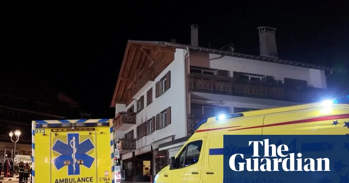 Australian Injured in Swiss New Year's Eve Bar Fire That Killed 40