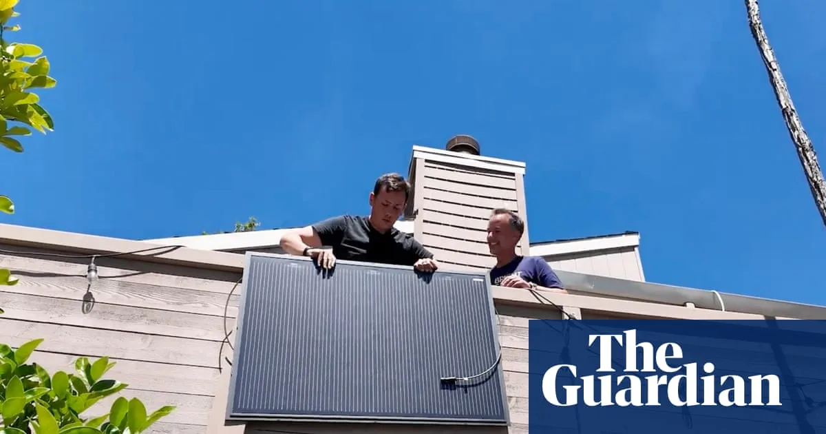 Balcony Solar Panels Gain Popularity Amid US Electricity Cost Surge