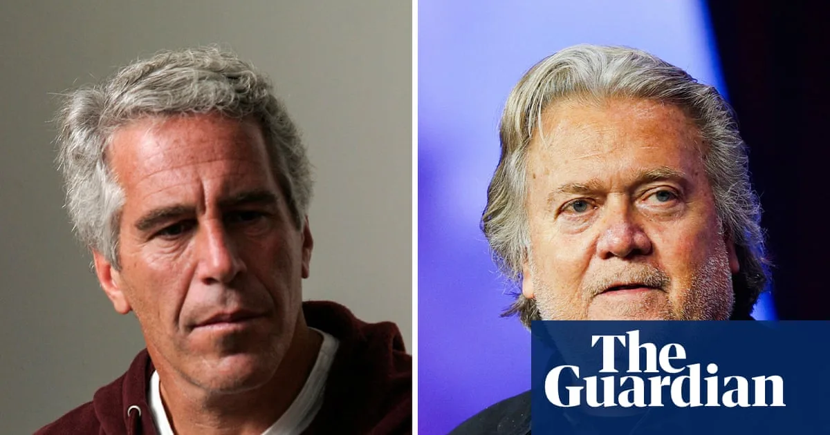 Bannon-Epstein Interview Reveals Bizarre Exchange in Newly Released Files