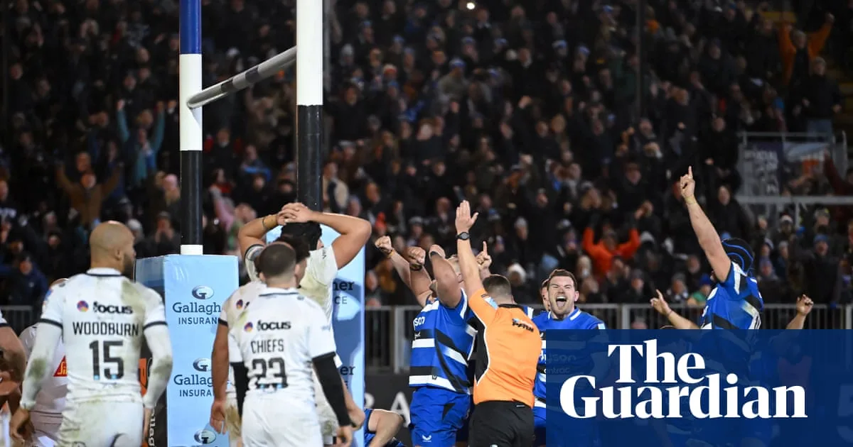 Bath Beat Exeter With Last Minute Try In 33-26 Thriller