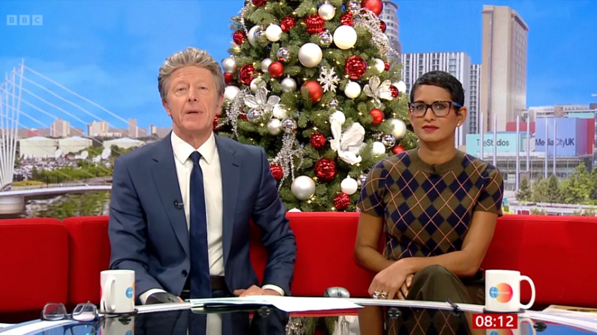BBC Breakfast's Naga Munchetty Hit by Awkward Microphone Blunder Live on Air
