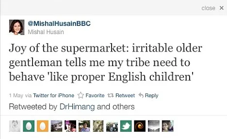 Mishal Husain's Children Racially Abused in Supermarket