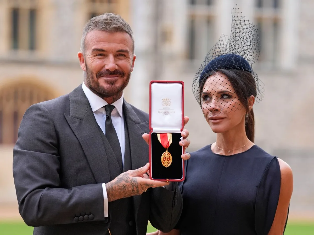 David Beckham Knighted at Windsor Castle with Surprise K-Pop Performance