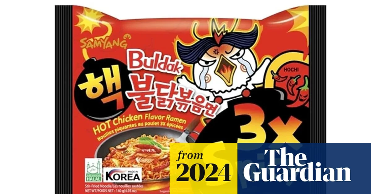 Denmark Recalls South Korean Instant Noodles Over Spiciness Concerns