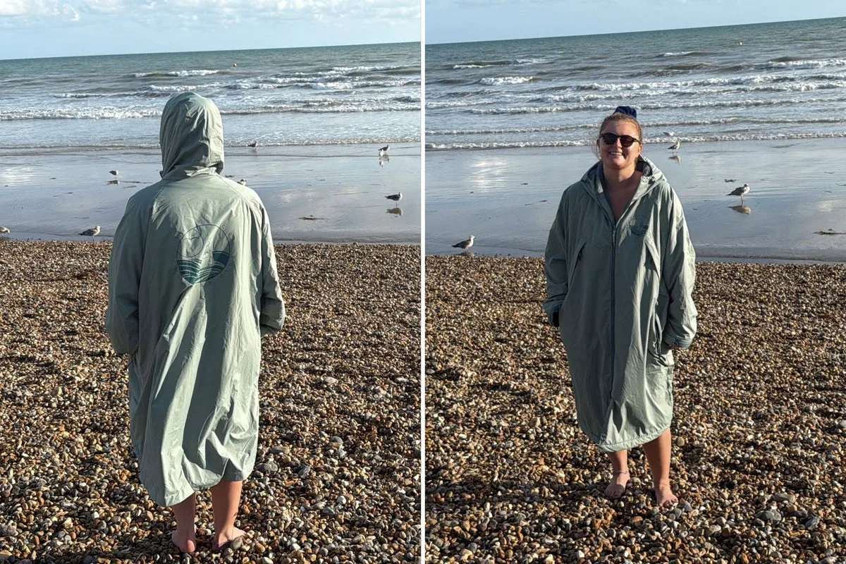 Saltrock Changing Robe Named Best for Cold Water Swimming, Beats Dryrobe