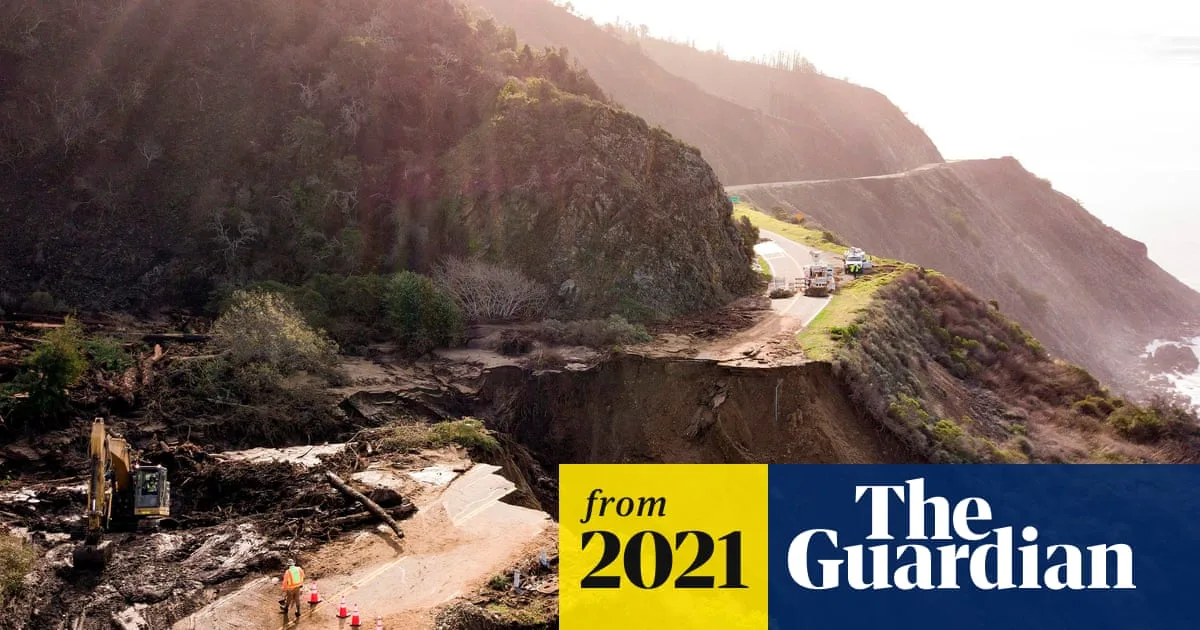 Big Sur Cut Off As Landslide Closes Highway 1