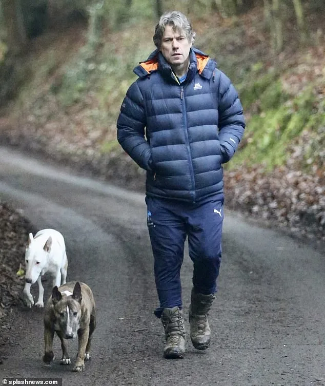 John Bishop Takes Dogs for Walk After COVID-19 Recovery