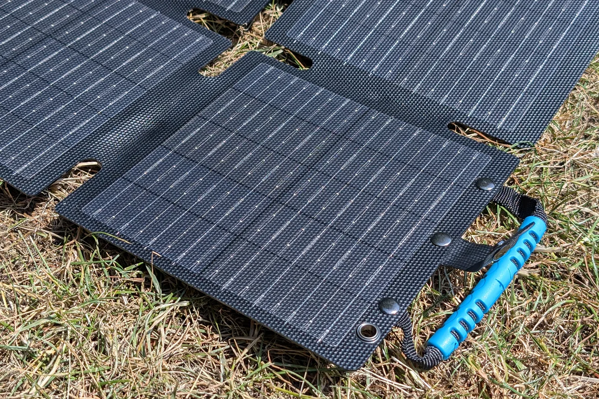 Bluetti 60W folding solar panel review: a lightweight off-grid power solution