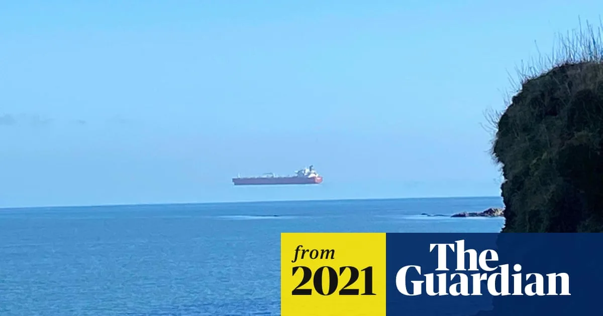Rare 'Superior Mirage' Spotted Off Cornwall Coast