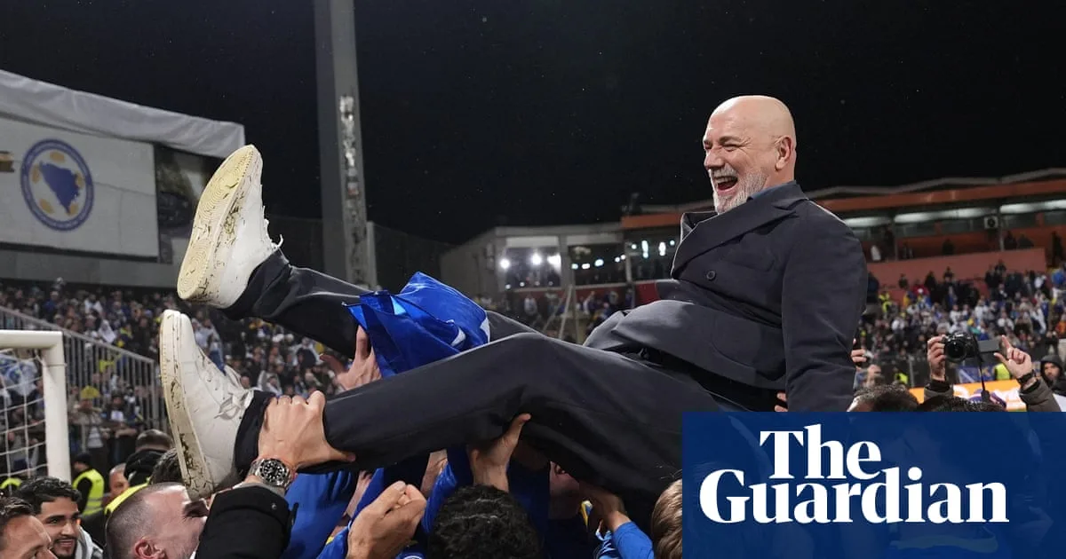 Barbarez’s Passionate Rebuild Powers Bosnia’s World Cup Return