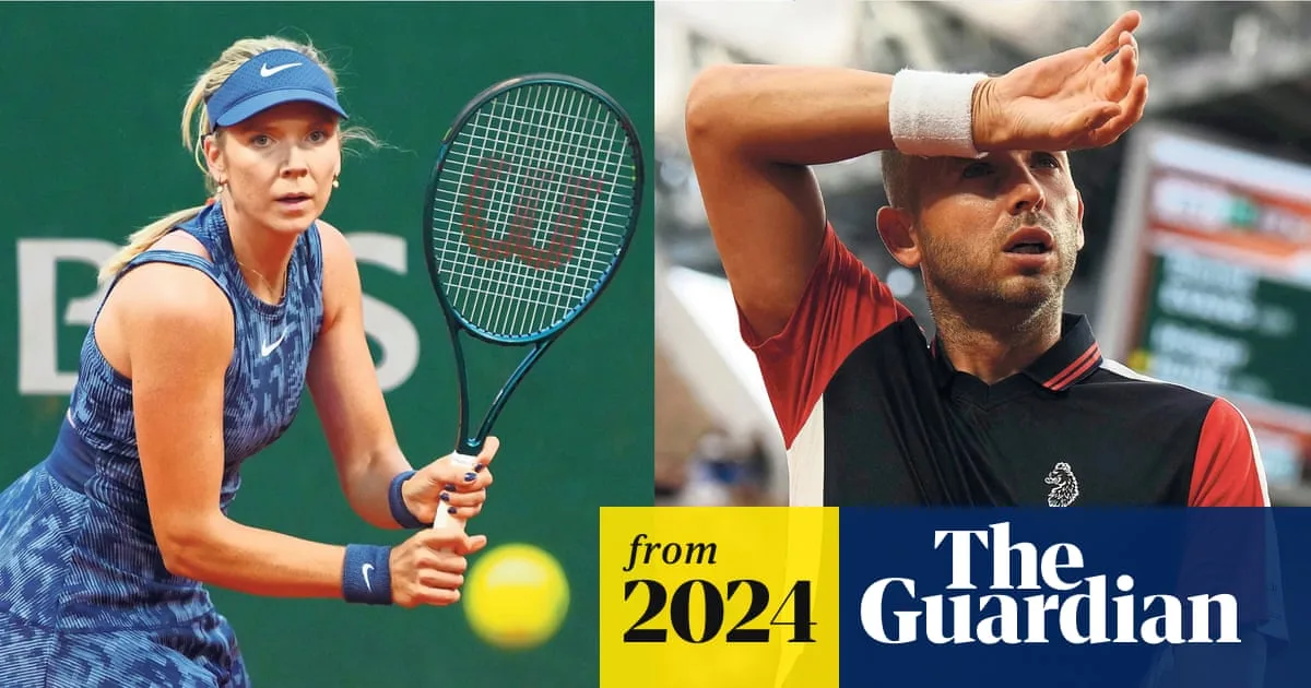 Boulter and Evans Exits Leave No British Singles Players at French Open