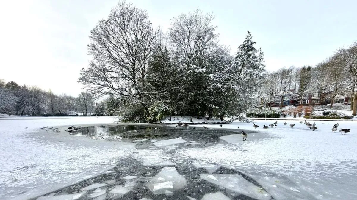 Boy, 13, Rescued from Frozen Lake in Stoke-on-Trent