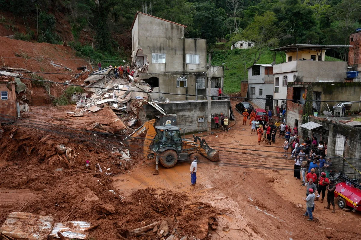 Brazil Rains Kill 25, 43 Missing in Minas Gerais