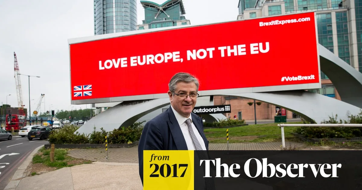 Brexit Donor Jeremy Hosking Targets 138 Remain MPs in Election Campaign