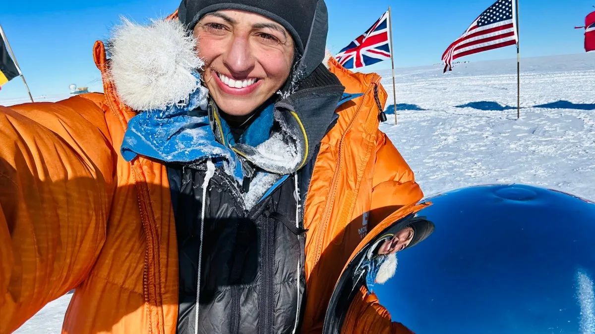 British Army Officer 'Polar Preet' Smashes Solo Antarctic Ski Record