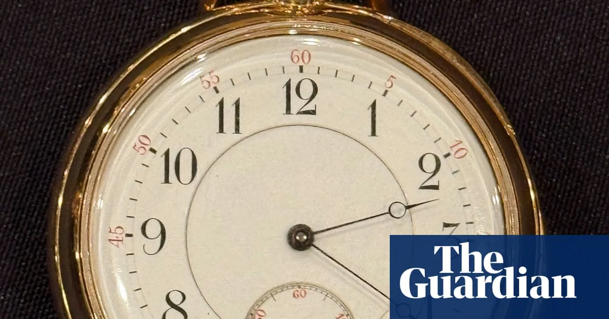 Titanic Passenger's Pocket Watch Sells for Record £1.78m