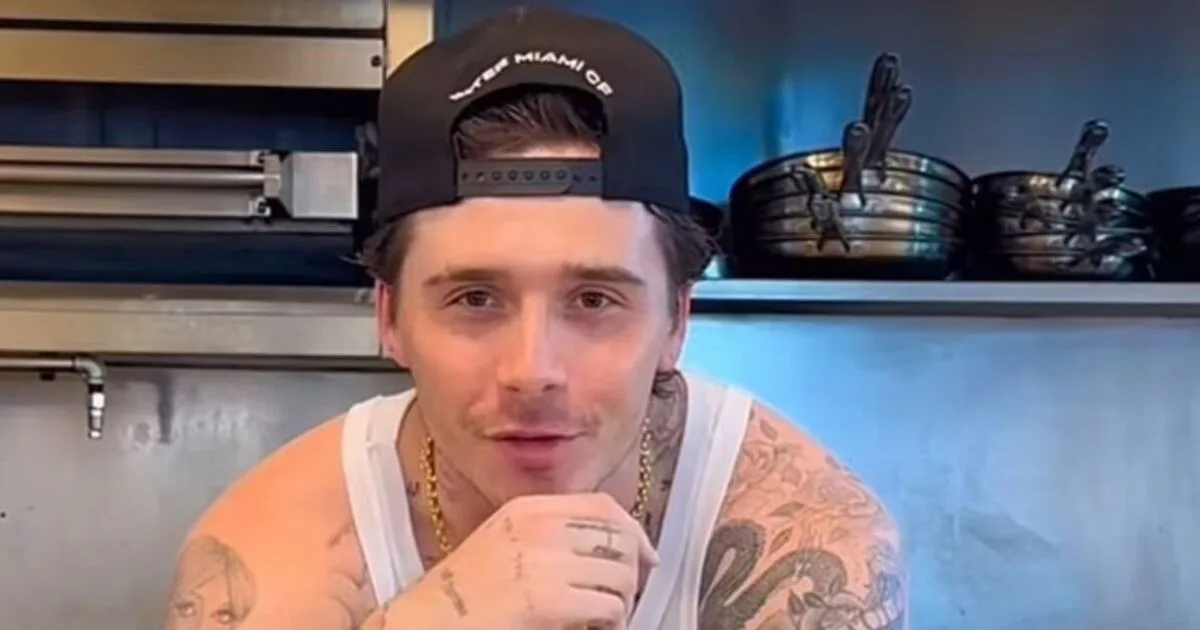 Brooklyn Beckham Mocked Over Burger Tutorial Timing
