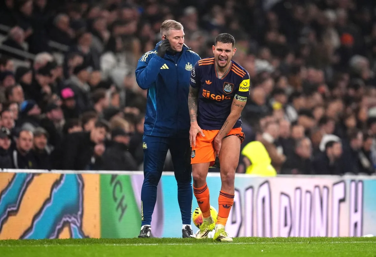 Bruno Guimaraes Injury Doubt For Newcastle Vs Aston Villa