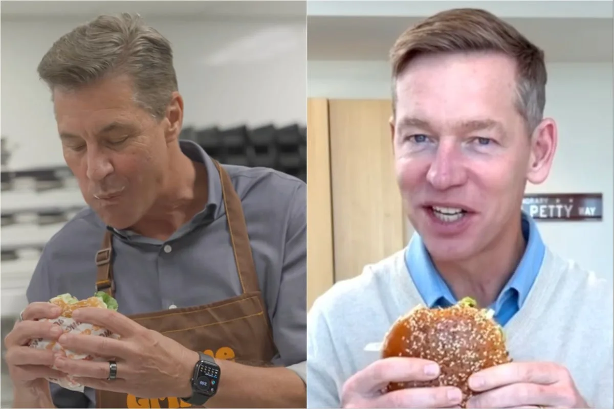 Burger King president takes jumbo bite at McDonald's CEO in viral video