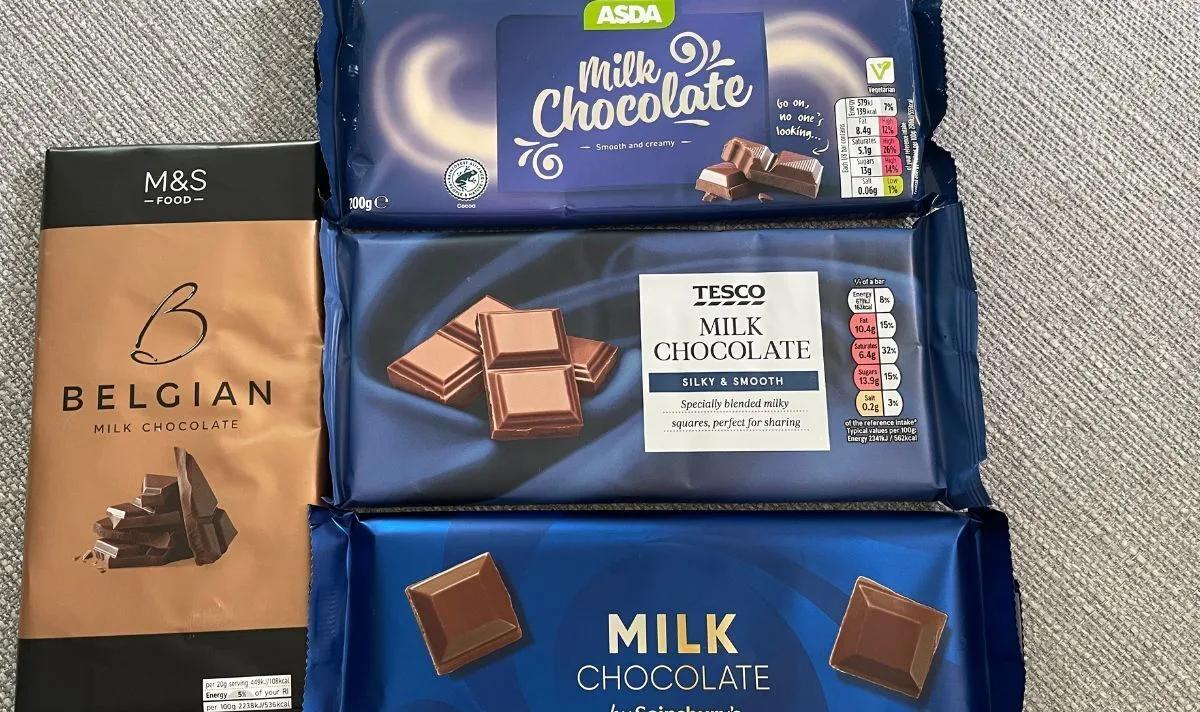 Supermarket Own-Brand Chocolate Taste Test: Sainsbury's and M&S Triumph Over Cadbury