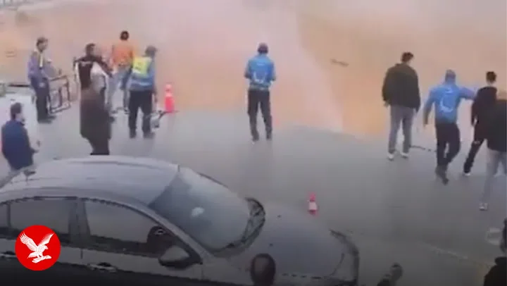 Cairo Petrol Station Collapses Into Massive Sinkhole